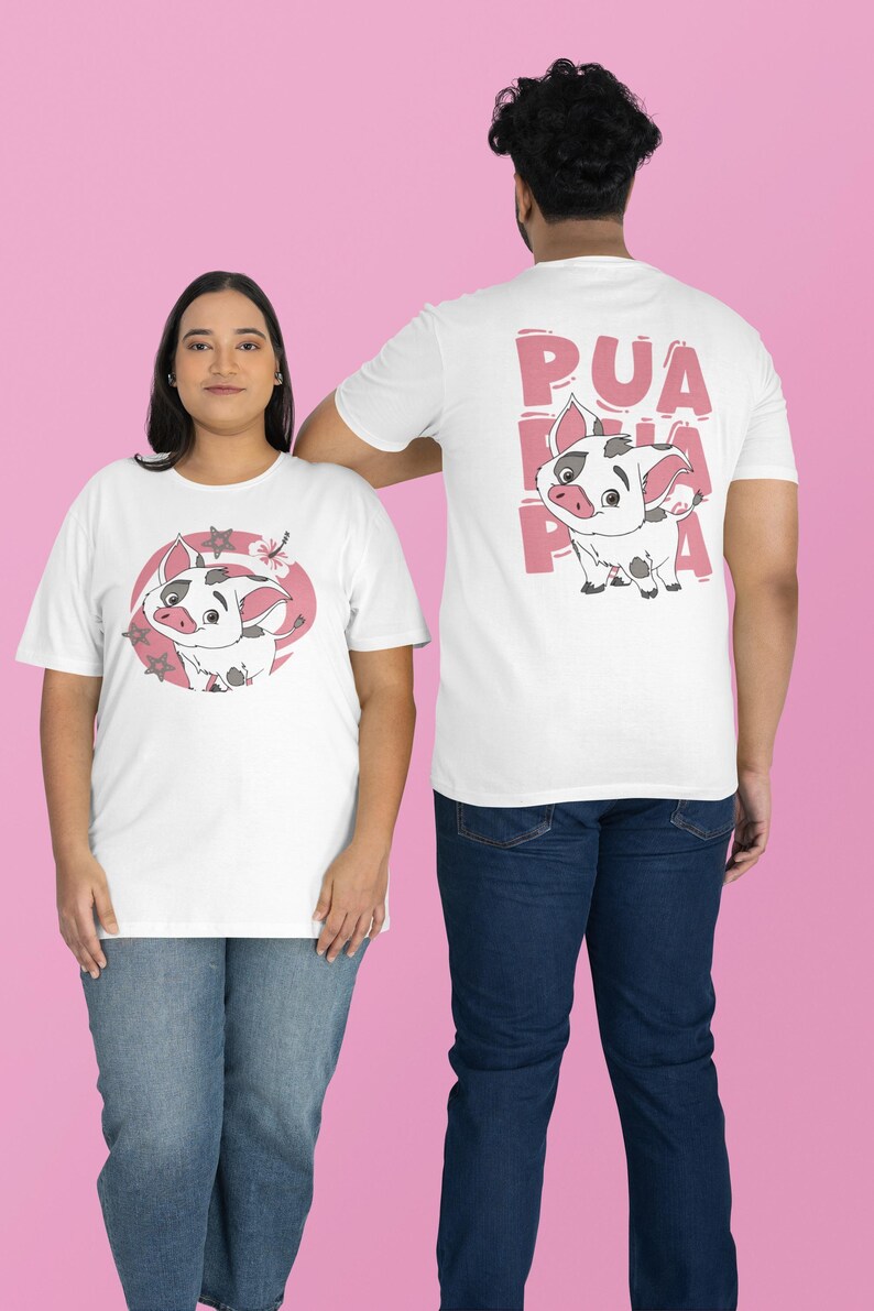 Camiseta de Moana de Disney, camiseta Hei Hei, princesa Disney, camiseta de Moana Pua, camiseta de Maui, camiseta de cumpleaños de Moana, camiseta de vacaciones familiares de Disney imagen 7