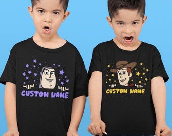 Custom Toy Story  Shirt, Disney Birthday Boy Shirt, Toy Story Family Shirt, Custom Toy Story Best Friends Shirt, You Ve Got A Friend In Me