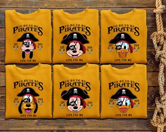 Disney Pirates of Caribbean Shirt, Disney Pirates Family Shirts, Disney Mickey and Friends, Pirate Tee, Pirate's Life, Disney Cruise Shirt