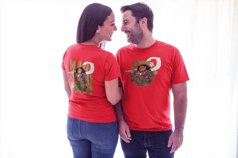 Camiseta de Moana de Disney, camiseta Hei Hei, princesa Disney, camiseta de Moana Pua, camiseta de Maui, camiseta de cumpleaños de Moana, camiseta de vacaciones familiares de Disney imagen 9