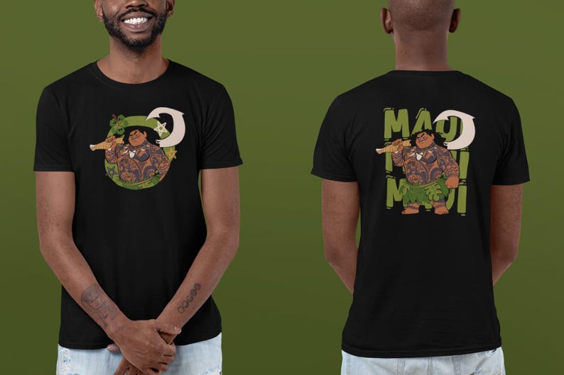 Camiseta de Moana de Disney, camiseta Hei Hei, princesa Disney, camiseta de Moana Pua, camiseta de Maui, camiseta de cumpleaños de Moana, camiseta de vacaciones familiares de Disney imagen 4