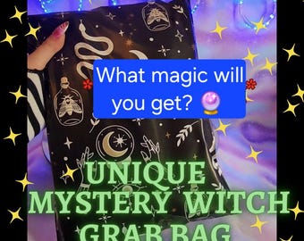 UNIQUE & WITCHY MYSTERY Bag! (5-10 or more items!) Intuitively Packed Just For You - Witchy Items / Supplies / Accessories +more /