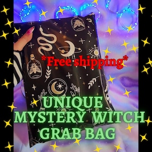UNIQUE & WITCHY MYSTERY Bag! (5-10 or more items!) Intuitively Packed Just For You - Witchy Items / Supplies / Accessories +more /