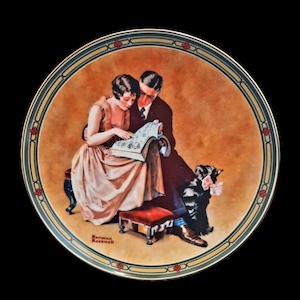 Rare norman rockwell plates - Etsy 日本