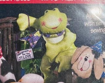 Dimensions Bud the Frog Craft Kit - Create Your Own Adorable Plush Amphibian