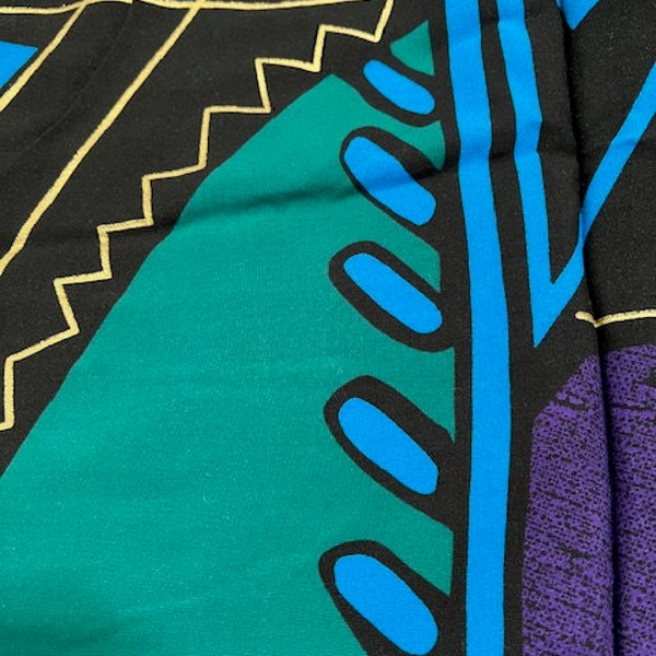 Modern Chic: Rayon Geometric Fabric for Stylish Creations