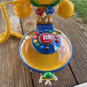 Vintage 1990s M&m's Red Officially Licensed Phone and