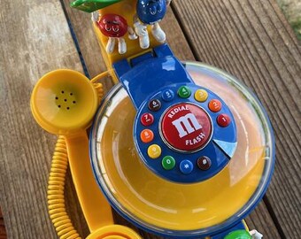 Vintage M&M Candy Phone - Fully Functional Collector's Item