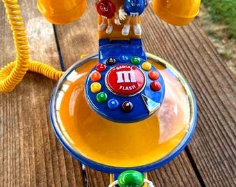Vintage M&M Candy Phone - Fully Functional Collector's Item