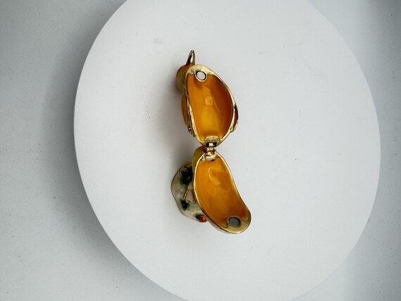 Kubla Crafts Pewter & Enamel Duckling Trinket Box - image 6