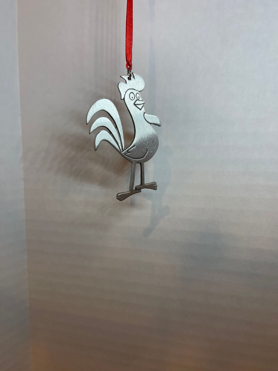 Corn Flakes Rooster 2 1995 Pewter Ornament Etsy