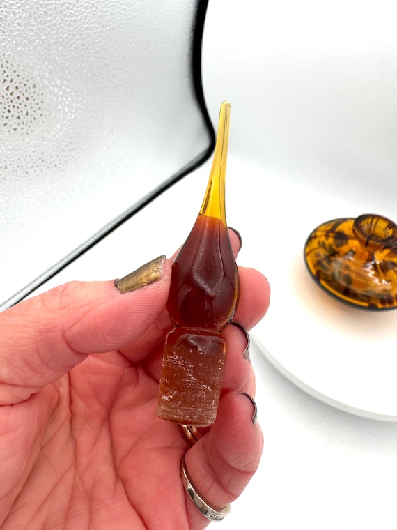 Perfume Bottle with Tortoise Shell Pattern Taiwan… - image 5