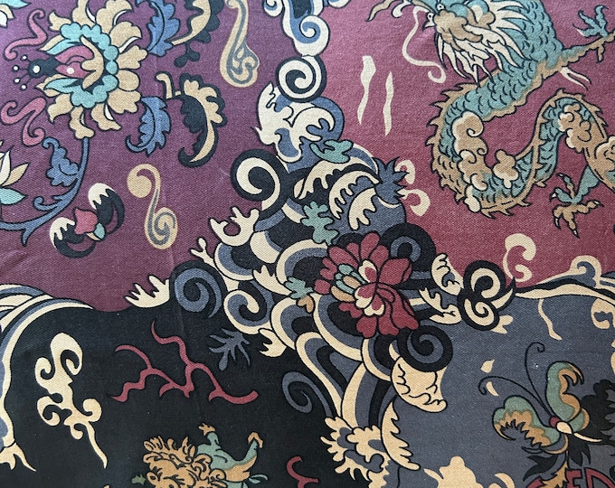 Liberty London Silk Scarf Embellished Denim Jacket - Custom Order