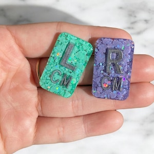 Xray Markers Glitter, Colorful X-ray markers, X ray Markers with Initials, Xray Marker Set, Rad Tech Markers Customized - Rad Tech Student