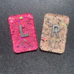 X ray Markers, Cute X ray Markers, Radiology Markers, Rad Tech Markers, Lead Letter Markers, Customized X ray Markers, X-ray Markers Glitter