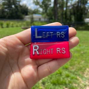 Classic Xray Markers, Colorful Xray markers, Xray Markers with Initials, Xray Marker Set, Lead Rad Tech Markers Customized Letter