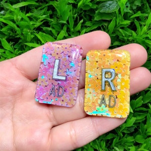 X ray Markers with Initials, Cute Flower Rad Tech Markers, Rad Tech Student X-ray Markers, Lead Letter Xray Markers w/ Numbers, Cheap Sale