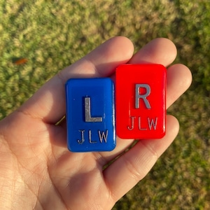 X ray Markers Set with Initials Xray Marker Radiology Tech Student Gift Cheap Colorful Neon Bright Lead Letter Marker On Sale Rad Tech Gift