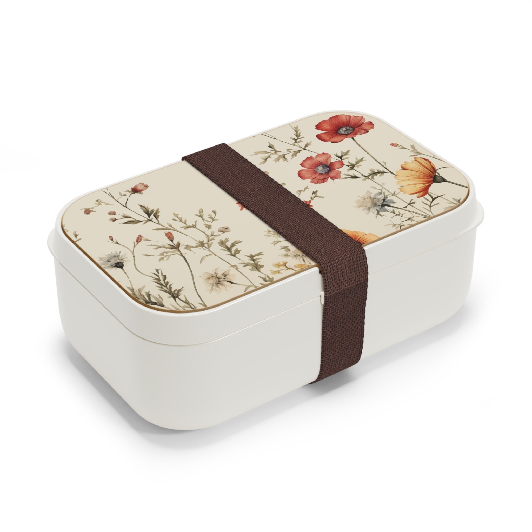 Discover 花柄 花 弁当箱 ビンテージ ボホ 可愛い花 Floral Bento Box