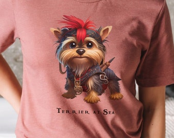 Yorkshire Terrier T-Shirt Mom, Tee Shirt for Him, Dog Lover Shirt, Dog Mom T-Shirt, Dog Dad T-Shirt, Tee Shirt for Dog Lover