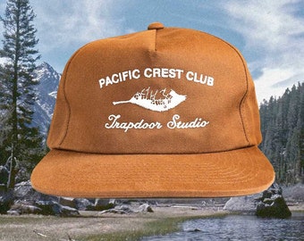 Pacific Crest Trail Hat - PCT - national parks - hiking hat - backpacking - backcountry - thru-hiking - streetwear - vintage - snapback