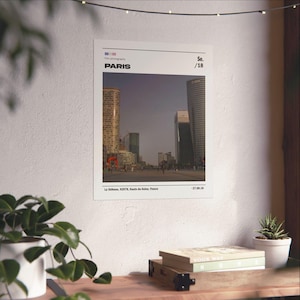 La Défense Poster - Limited Edition Print - Paris Poster - Multiple Sizes
