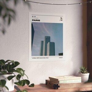 La Défense Poster - Limited Edition Print - Paris Poster - Multiple Sizes