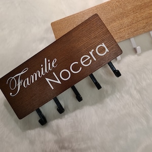 Personalized key rack