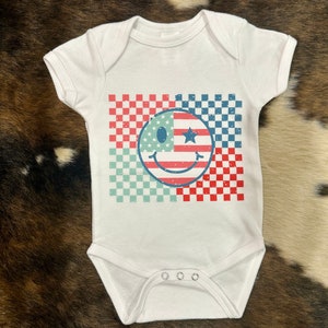 4th of July Baby Onesie® Patriotic Baby Onesie® 4th of July Baby Clothes