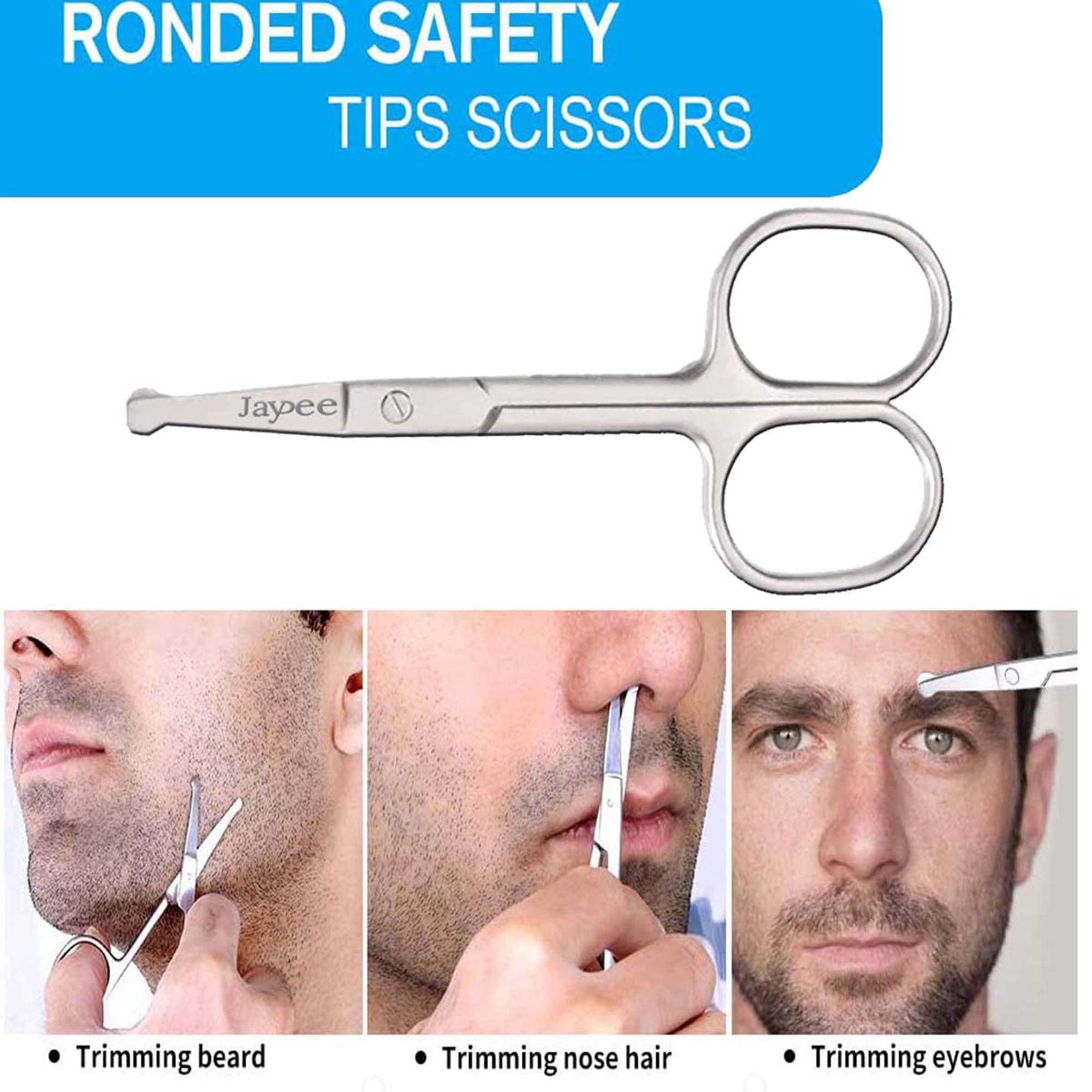 JAMPAK Scissors For Nose Hair Cutting Scissors For Hair Cutting Profe   NavaFresh  United States