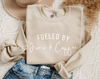 Fueled By Jesus And Coffee Svg Png / Descarga Instantánea / SVG Religioso PNG / Christian Svg Png / Cut File Cricut / Silueta