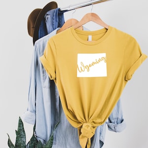 Wyoming SVG Wyoming Shirt Svg Wyoming Staat SVG | Sublimatie | Direct downloaden | Cricut Silhouet | Cutfile Trendy Wyoming SVG