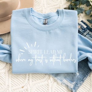 Spirit Lead Me SVG PNG | Bibelvers Svg | Christian Svg | Religiöse svg png | Chrisitan Shirt | Sofortiger Download | Cricut | Sublimation