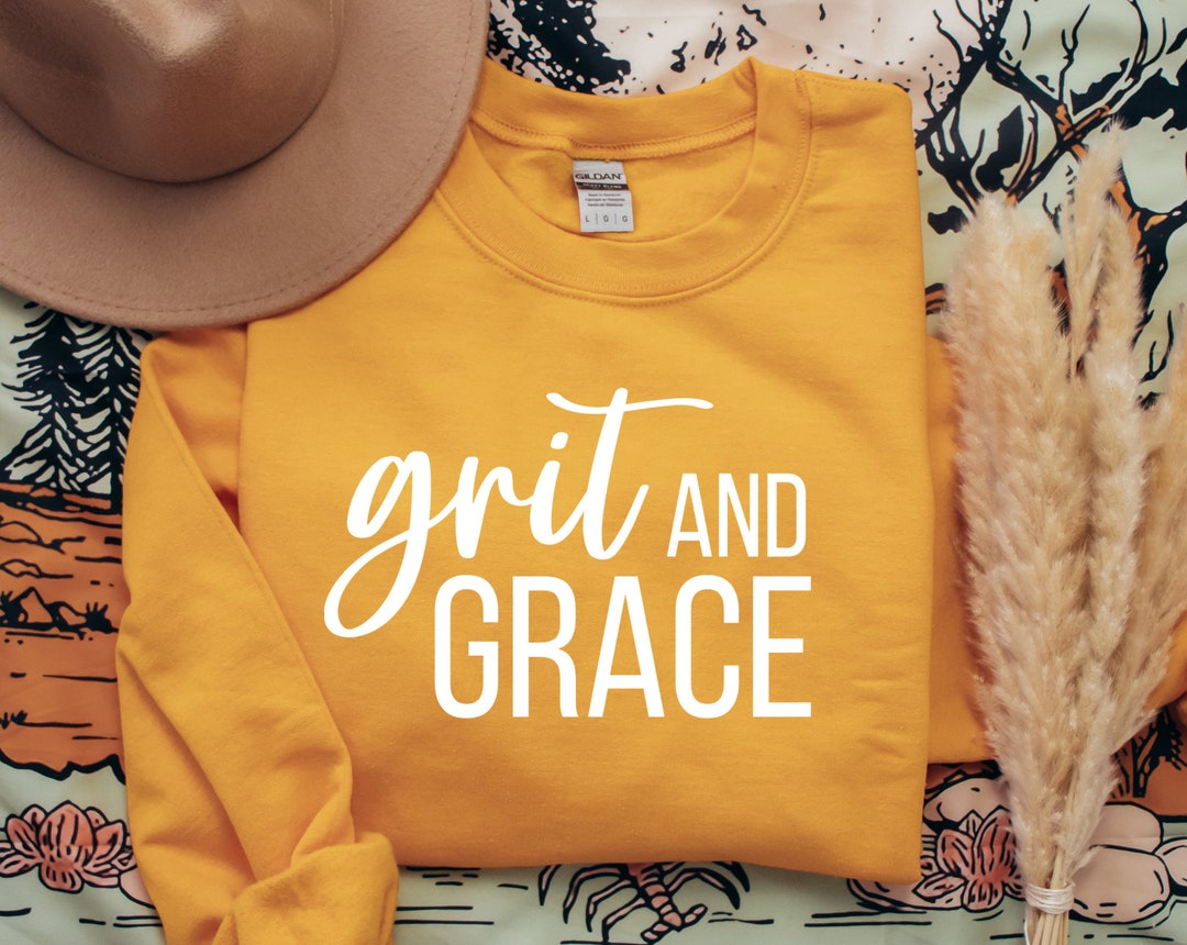Grit and Grace SVG Bible Verse Svg Christian Svg Etsy