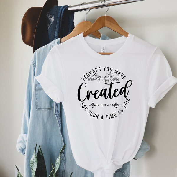 Perhaps you were created for such a time as this cup etsy