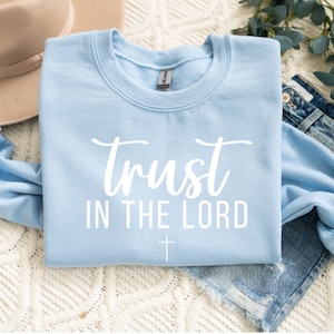 Trust In The Lord SVG PNG | Bible Verse Svg | Christian Png Svg | Religious Svg | Chrisitan Shirt | Instant Download | Cricut | Sublimation