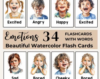 Preschool Emotions Flashcard, Emotions Face Flashcards, Preschool Emotions Activities, Emotions Cards For Preschool, Zones Of Regulation,