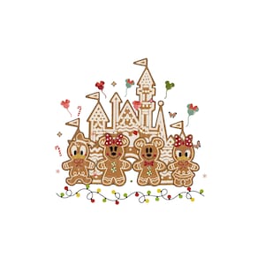 Bundle of Christmas Gingerbread Png, Christmas Cookies Svg, Christmas Squad Svg, Christmas Mouse And Friends Svg, Holiday Season Svg