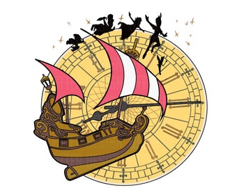 Peter Pan Svg, Peter Pan Png, Peter Pan Sublimation Svg, Peter Pan Sublimation Png, fichier numérique, téléchargement immédiat