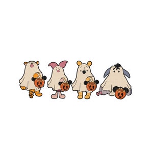 Halloween Winnie The Pooh Png, Winnie The Pooh Svg, Winnie Halloween Pumpkin Png, Winnie Halloween Sublimation, Spooky Png, Trick Or Treat