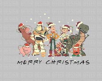 Christmas Toy PNG, Toy Story Christmas Svg, Christmas Friends Png, Christmas Squad Png, Holiday Png, Christmas Shirt Design, Digital File