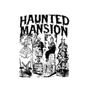 Haunted Mansion Shirt, Haunted Mansion Png, Haunted Mansion Sublimationsdesign, Cricut Datei, Instant Download
