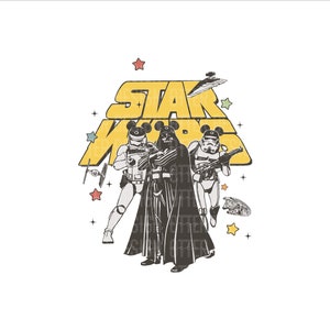Star Wars Png, Mouse Star Wars Png, Star Wars Clipart, Darth Vader Png, Instant Download, Mouse Png, ONLY PNG
