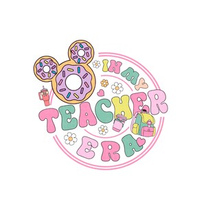 Happiest Teacher On Earth Png, Back To School Png, 1st Day Of School Png, Teacher Png, Magic Castle Png, Teacher Gift Png