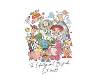 Toy Story Retro PNG, Toy Story SVG, Toy Story Sublimación, Camiseta Toy Story PNG, Woody PNG, Bo Peep PNG, Vacaciones Familiares PNG, Viaje Familiar
