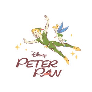 Peter Pan Svg, Peter Pan Png, Peter Pan Sublimation Svg, Peter Pan Sublimation Png, Digital File, Instant Download
