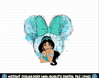 Jasmine Png, Princesa Png, Camisa Princesa Png, Princesa Png para Sublimación, Vacaciones Familiares Png, Escuadrón de Niñas Png, Archivo Digital
