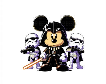 Star Wars Png SVG, Mysz Star Wars Png, Clipart Star Wars, Darth Vader Png, Natychmiastowe pobieranie, Mysz Png, Pobieranie cyfrowe