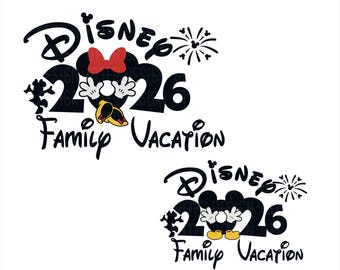 Familie-uitstapje 2026 Png Svg, gezinsvakantie 2026 Svg, gezinsvakantie 2026 Svg, Friend Squad Svg, Vacay-modus png, Magical Kingdom 2026 Svg png