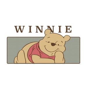 Retro Winnie The Pooh Svg, Winnie The Pooh Svg, Winnie The Pooh Sublimation,Family Vacation Png, Family Trip Png, Vacay Mode Png, Digital